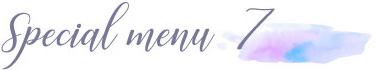 Special menu7